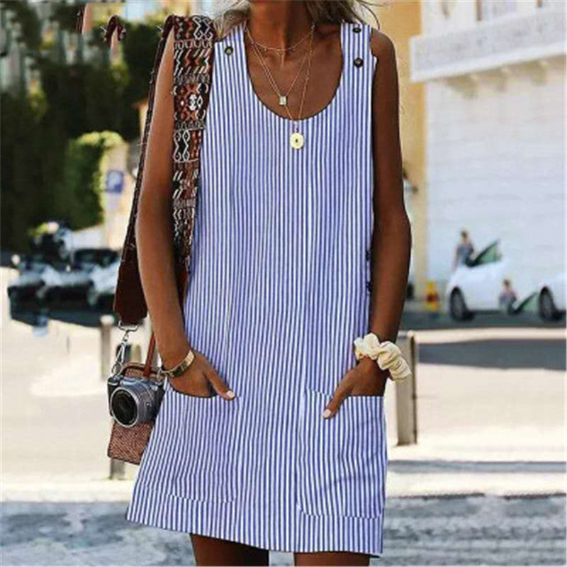 Robe Clara coloris bleu foncé