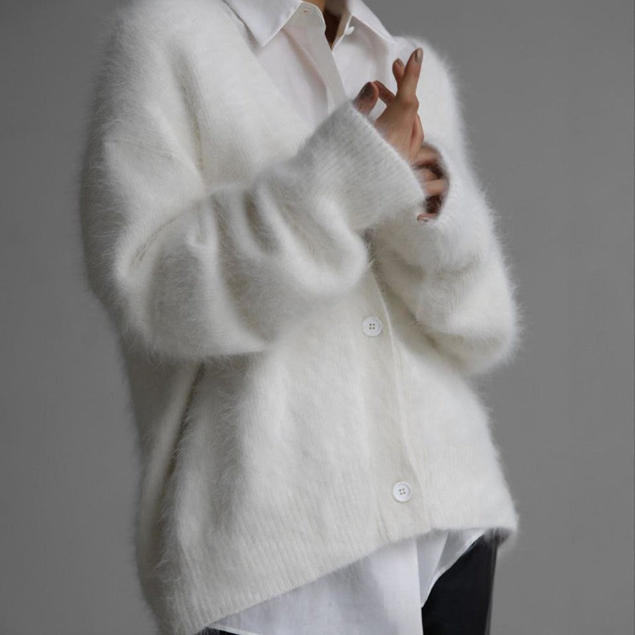 Élodie — cardigan blanc, photo du produit 1