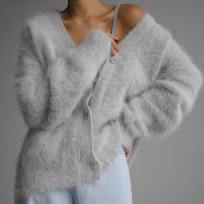 Élodie — cardigan gris clair, photo du produit 7