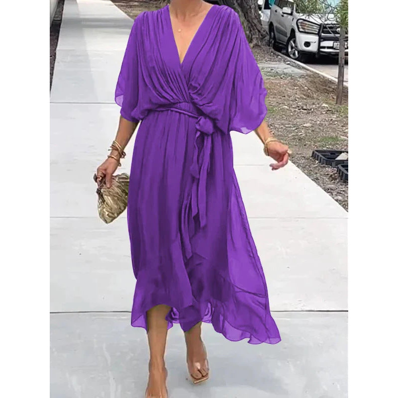 Robe Éliana coloris violet