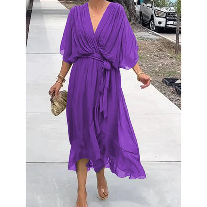 Robe Éliana coloris violet