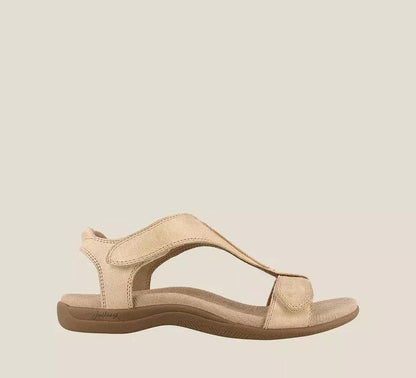 Sandales Élise beige à brides réglables