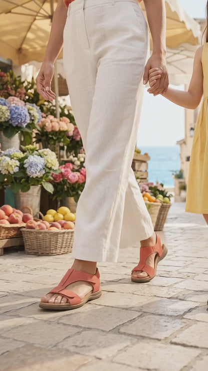 Élise | Sandales à brides réglables